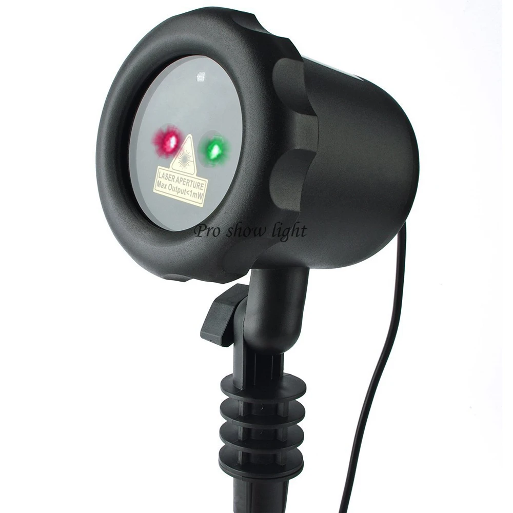 12 Patterns Christmas Holiday Laser Light Projector Outdoor Garden Lights IP65 Waterproof Lawn Lights For Patio Yard Disco Shows