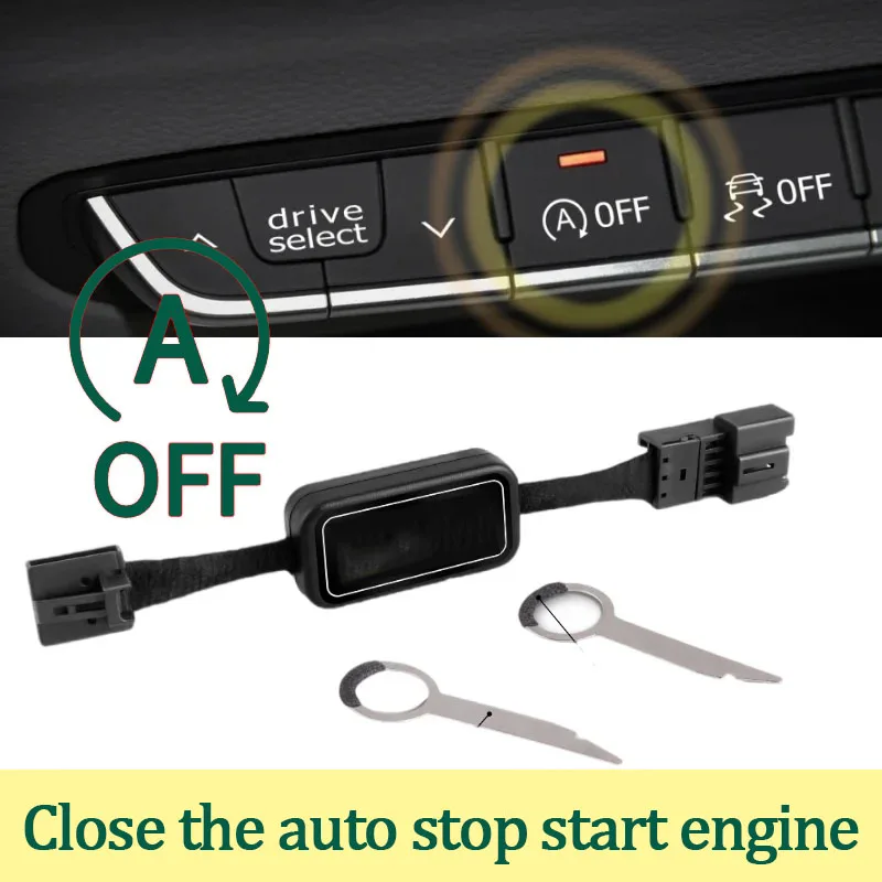 For Audi A1 A4 B9/A5 A3 Q5 Q3 8U Q2 S5 RS4 RS5 Q7 TT Plug and Play Automatic Stop Start Engine System Off Device Control Sensor