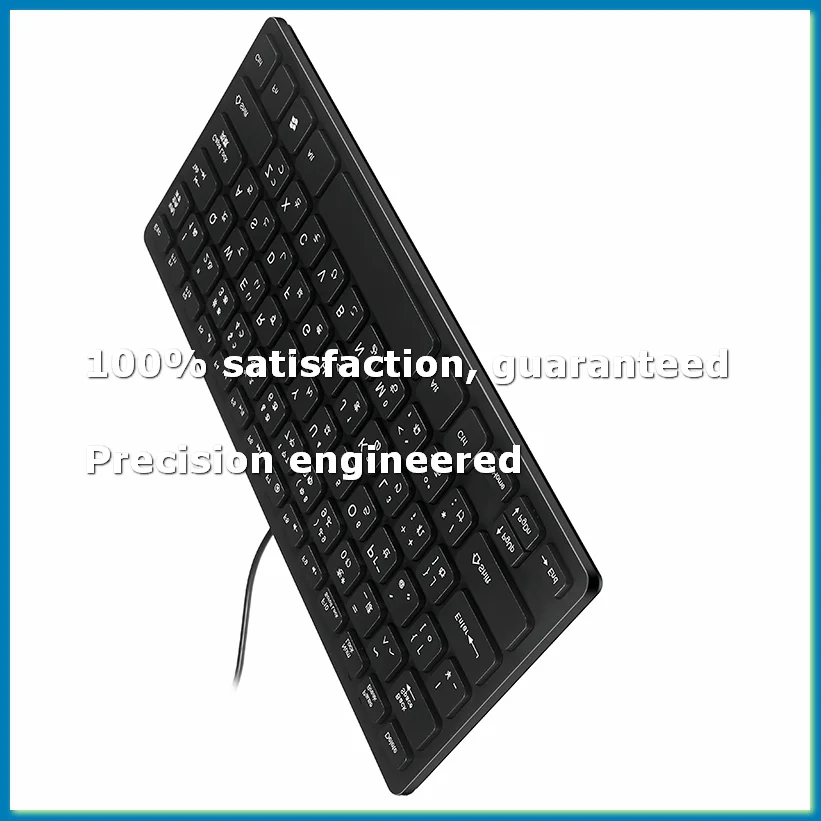 Wired USB Japanese/English Bilingual Keyboard for Tablet/ PC/Laptop/IOS/Android-ABLL