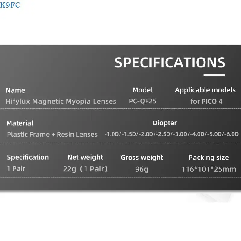 k9fc-レンズインサート磁気フレーム-pico-4-ヘッドセット快適な視覚効果