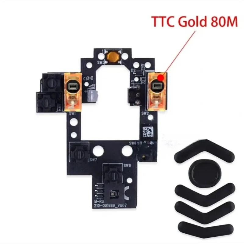 Original Replacement Micro Plate Kaihua Black Mamba Micro for Logitech G604 Repair Parts 1PCS