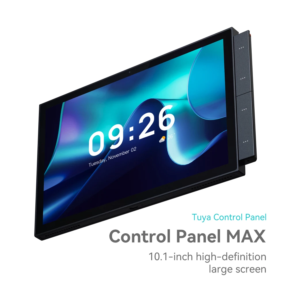 MAX10 in Wall 10 Inch Zigbee Gateway Touch Screen Smart Home Automation Device Intercom Control Panel