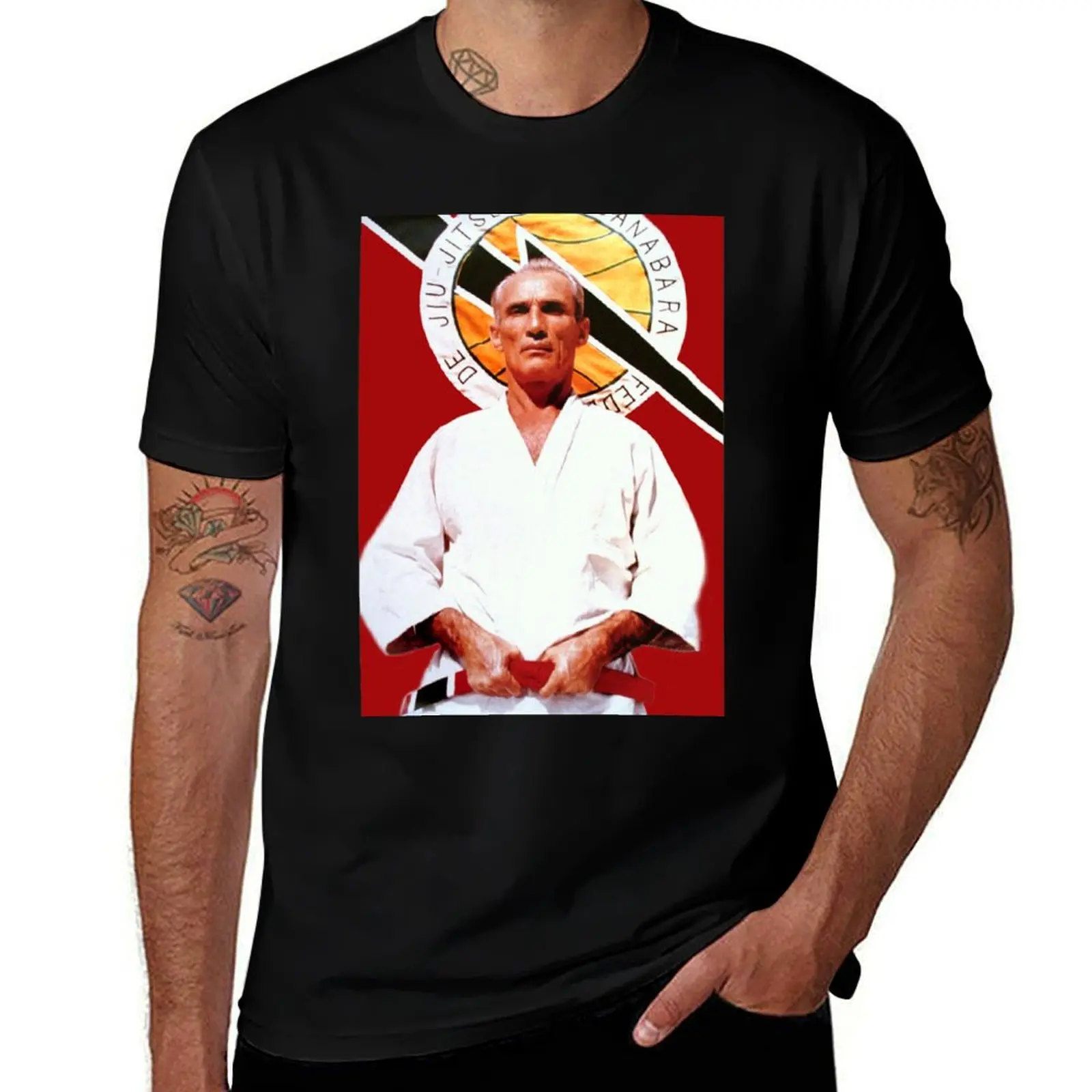 

Helio Gracie - Famed Brazilian Jiu-jitsu Grandmaster T-Shirt funny t shirts man man t shirts for men T-Shirt