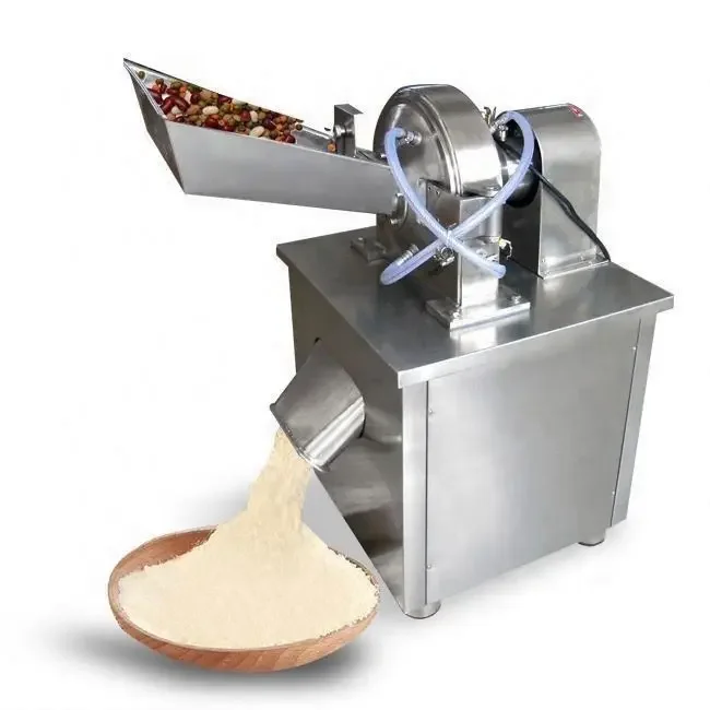 

【Hot】Automatic Wheat Flour Grinding Machine Sesame Seeds Grinder Machine Wheat Flour Making Pulverizer Spice Grinding Machine
