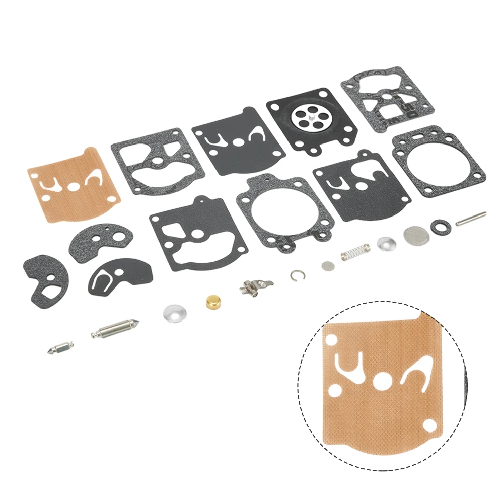 Carburetor Repair Rebuild Kit For WA And WT Types Carburettor Diaphragm Gasket With Needle & Lever Chainsaw Parts