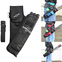 Aljaba de cintura con tubos para flechas - tela Oxford, cinturón