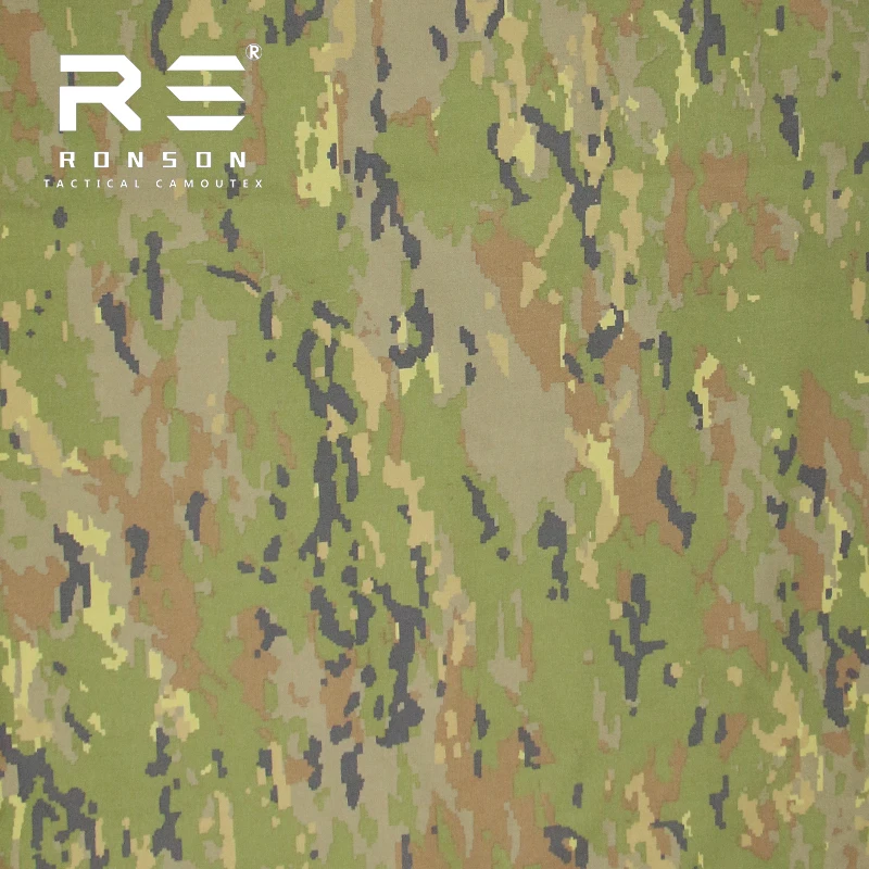 Hot Sale 500D Nylon Oxford Spain Camo Camouflage Tactical Fabric Use for Bag Vest in Stock