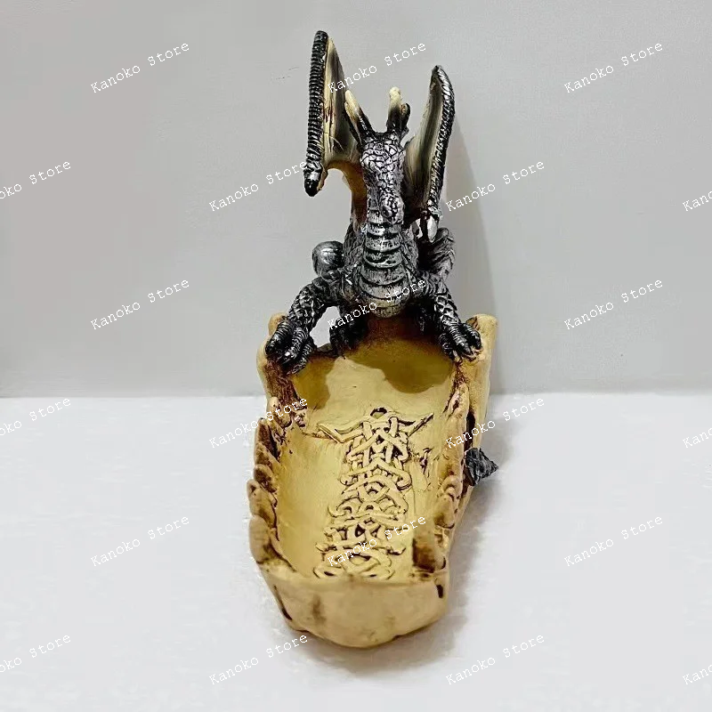 New Modern Minimalist Dragon Tooth Boat Ornaments for Home, Office, Storage, Handicrafts, Resin Sculptures, Dragon Boats