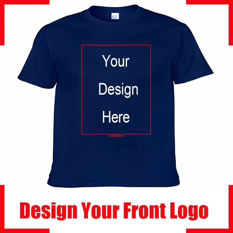 Men's Personalized Cotton T-shirt Custom Text Name Tsihrts Add Your Own Message Fashion men tshirt bigger size 4XL 5XL, image 16