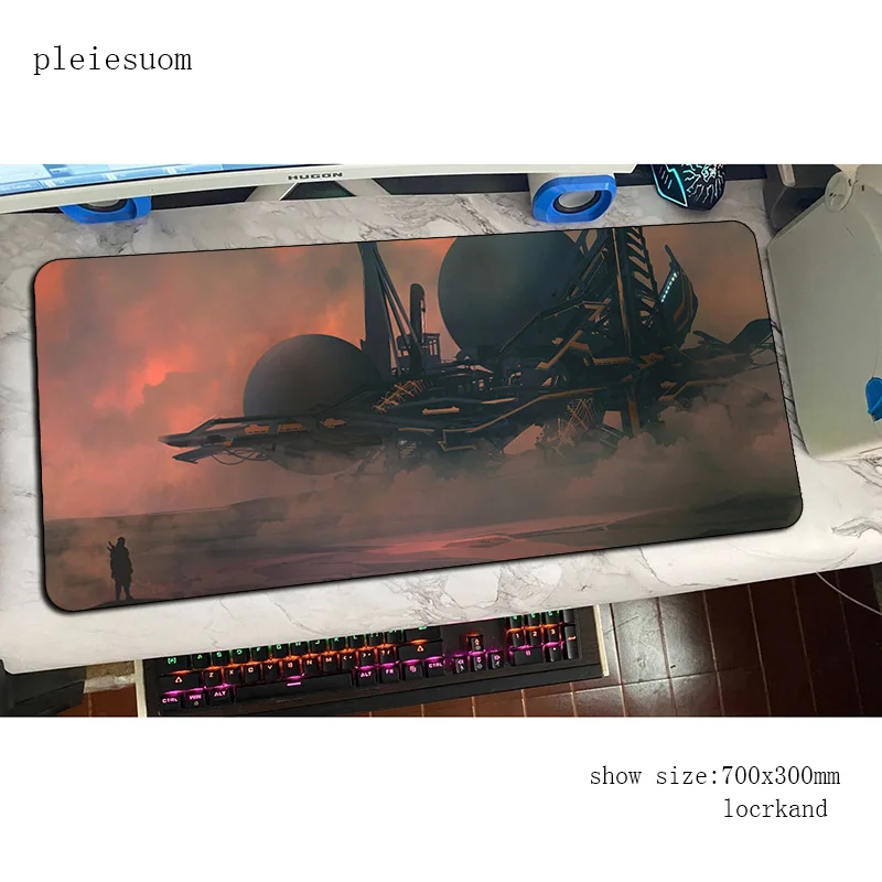 Building Sci Fi mouse pad gamer HD pattern 800x300mm notbook mouse mat gaming mousepad large 3d pad mouse PC padmouse mats