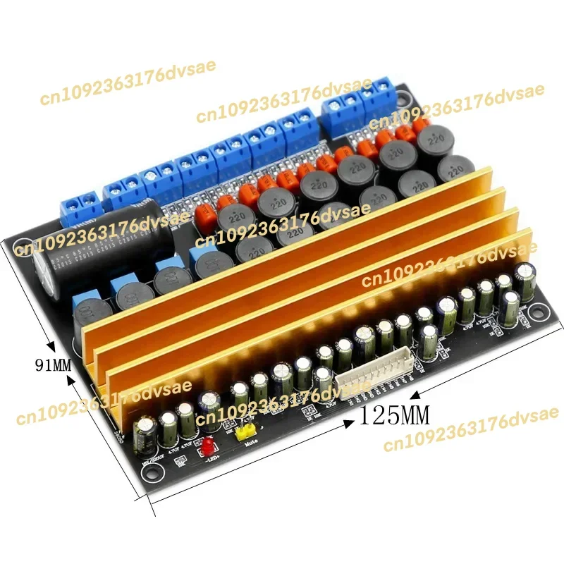 

2025 5.1 TPA3116 Усилитель Аудио плата 6 каналов 50 Вт * 4 объемного звучания 100 Вт * 2 Усилитель басового динамика