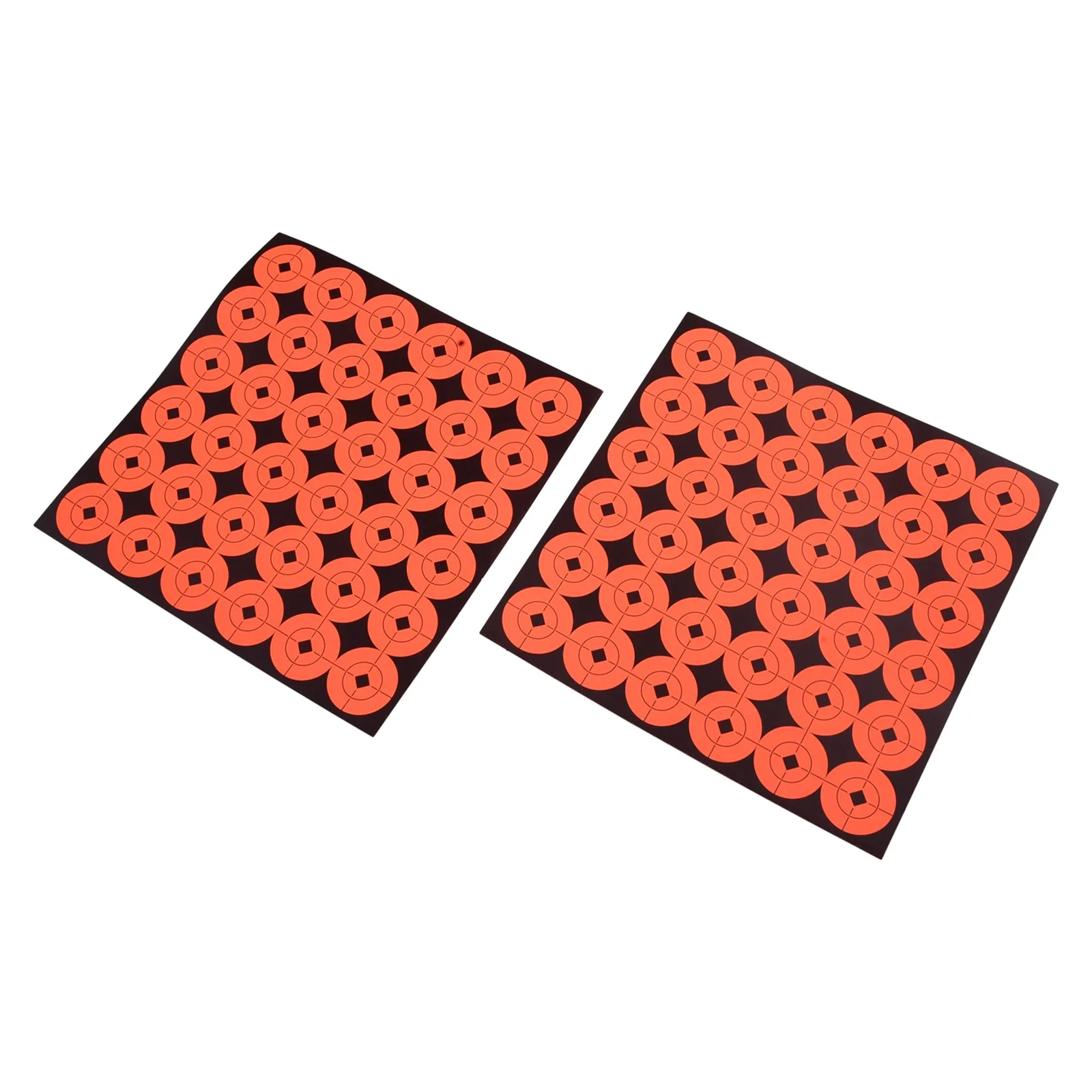 Practice Your Shots with These Vibrant Neon Orange For Bullseye Stickers Total of 360 Pieces Each is Standard Size