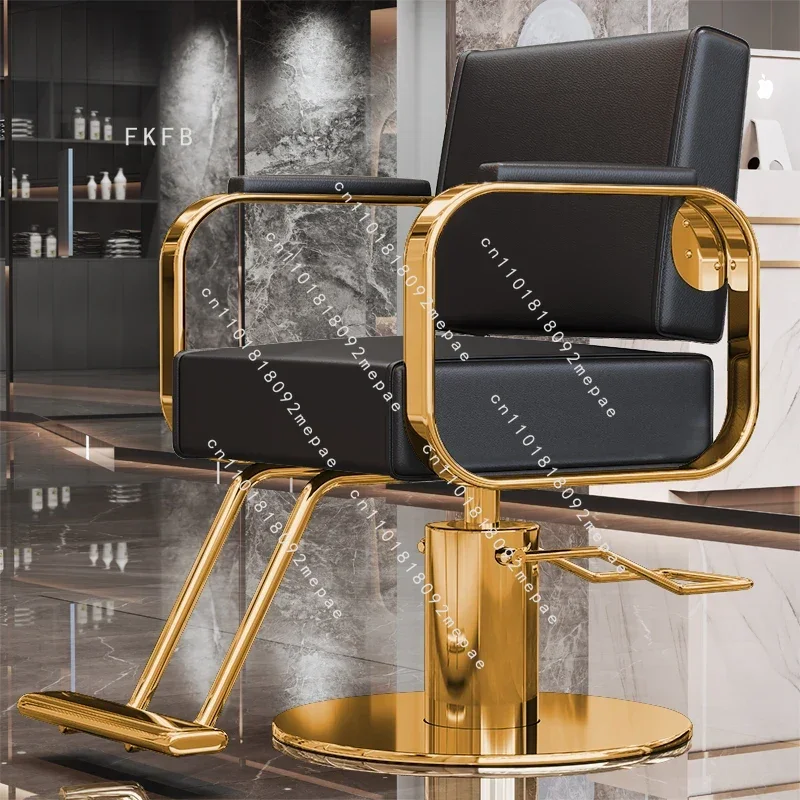 Professional Salon Barber Chair Hydraulic Recliner Hair Styling Chair Beauty Spa Hairdresser stuhl friseur salon furniture