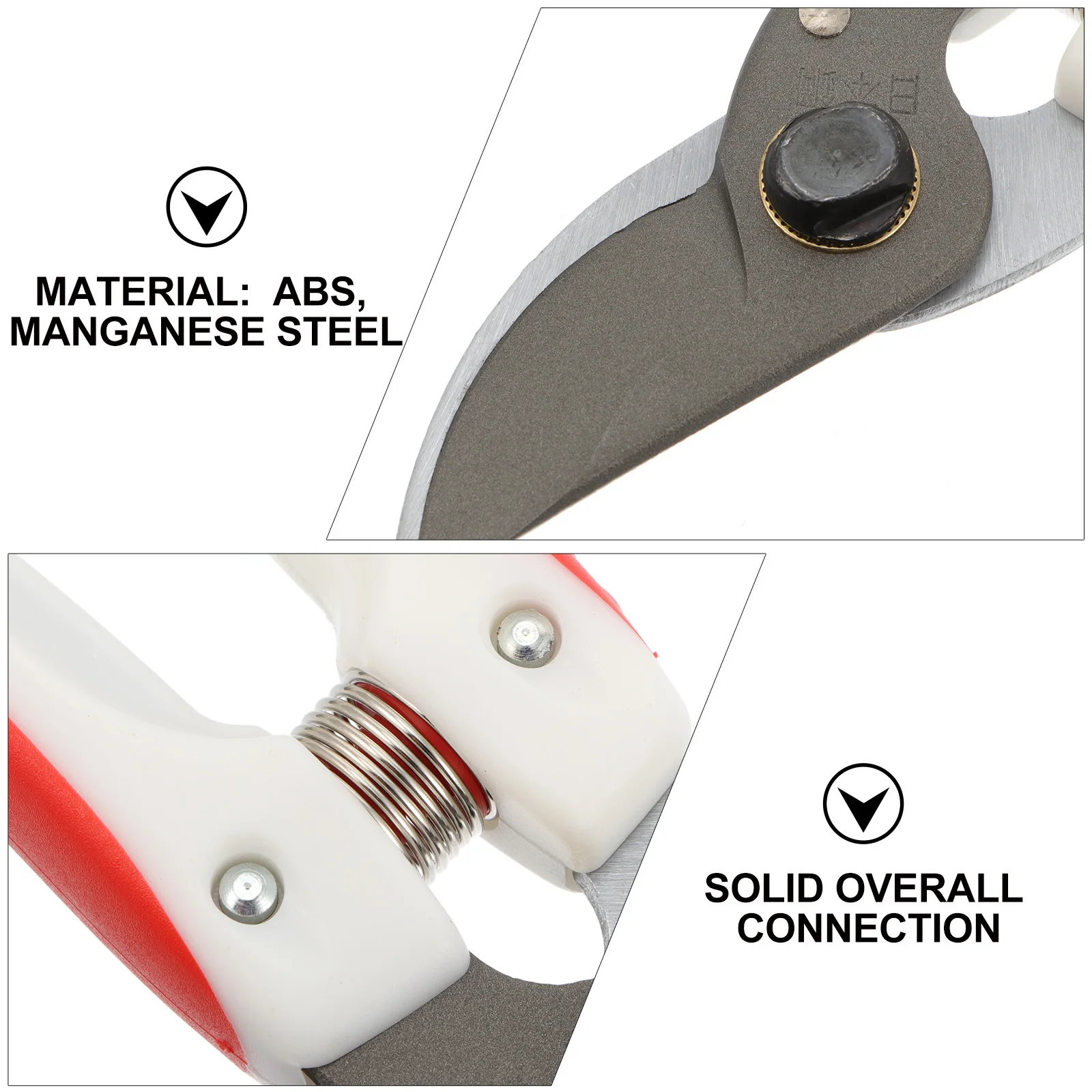 

Branch Pruning Shear High Quality Manganese Steel Sharp Polished Blade Non Slip Handle Gardening Pruning Scissor Trimming Cutter