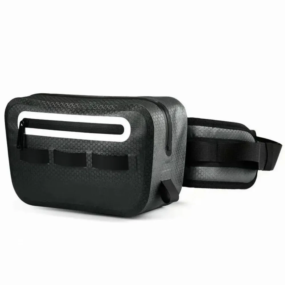 3L Waterproof Fishing Waist Bag Tackle Storage Fanny Pack for Angling Hiking Camping Outdoor