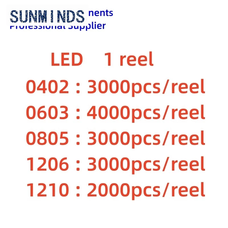 1 Reel/3000Pcs 0402…