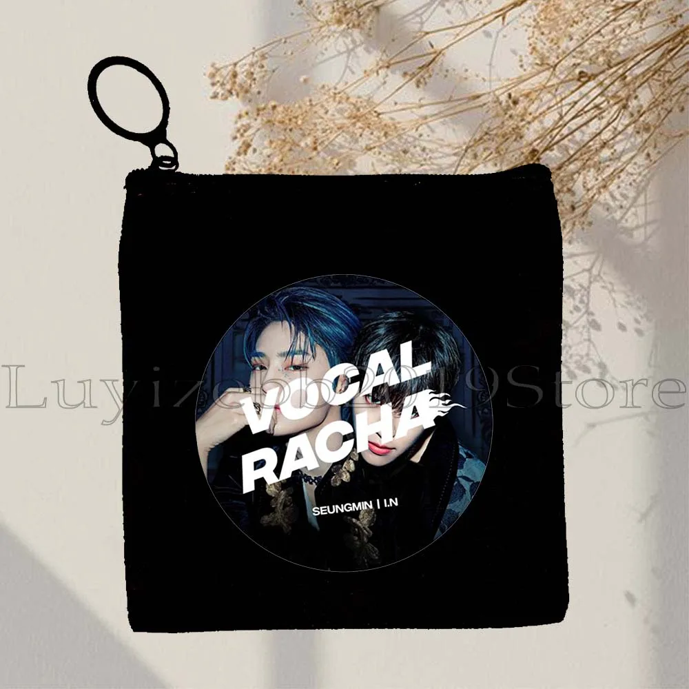 KPOP كوريا الجنوبية العلم سيول Ulzzang Ins إصبع القلب محفظة نسائية للعملات المعدنية حقيبة قماش قنب حقيبة صغيرة مفتاح تخزين حافظة للبطاقات محفظة سستة الحقيبة #4