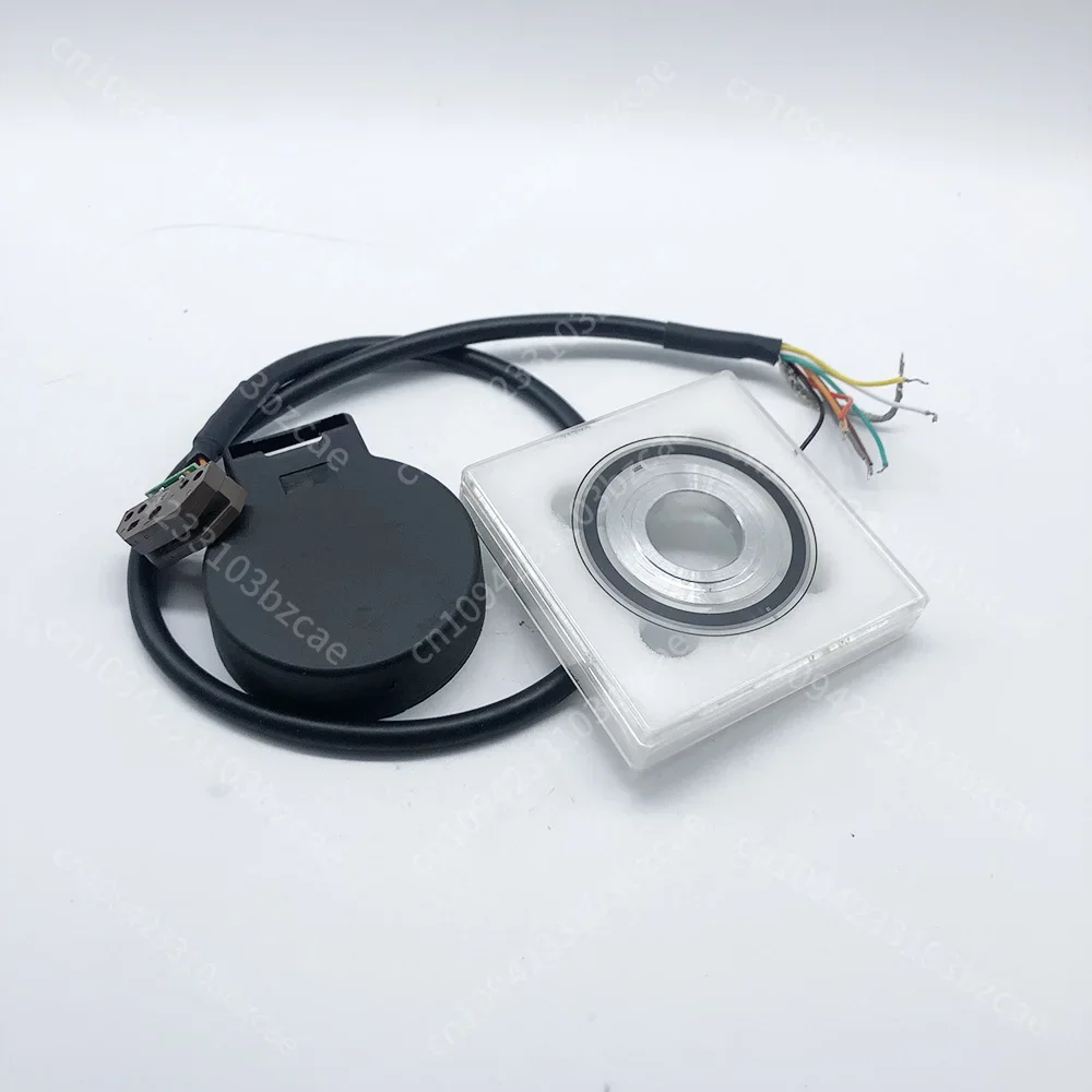 

НОВЫЙ 56 мм внешний вал 12 мм 1024ppr a B Z сигнал инкрементальный вал энкодер PD56-12G1024BMT5 модуль энкодера