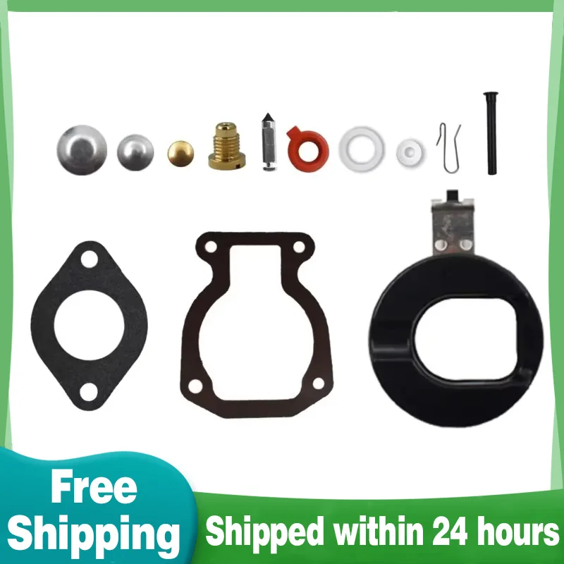 439072 , 391937 Carburetor Carb Kit with Float For Johnson Evinrude 9.9HP 15HP 14HP 8HP 4.5HP 1974-1988 398453 , 398452 , 391305