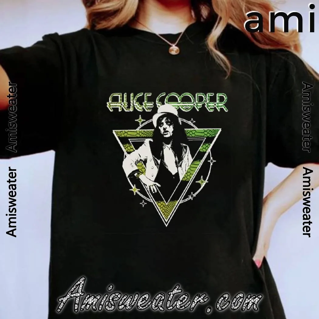 

Футболка с цилиндром Alice Cooper Welcome To My Nightmare на 50-летие --- Высококачественная роскошь для мужчин и женщин, топ Y2k