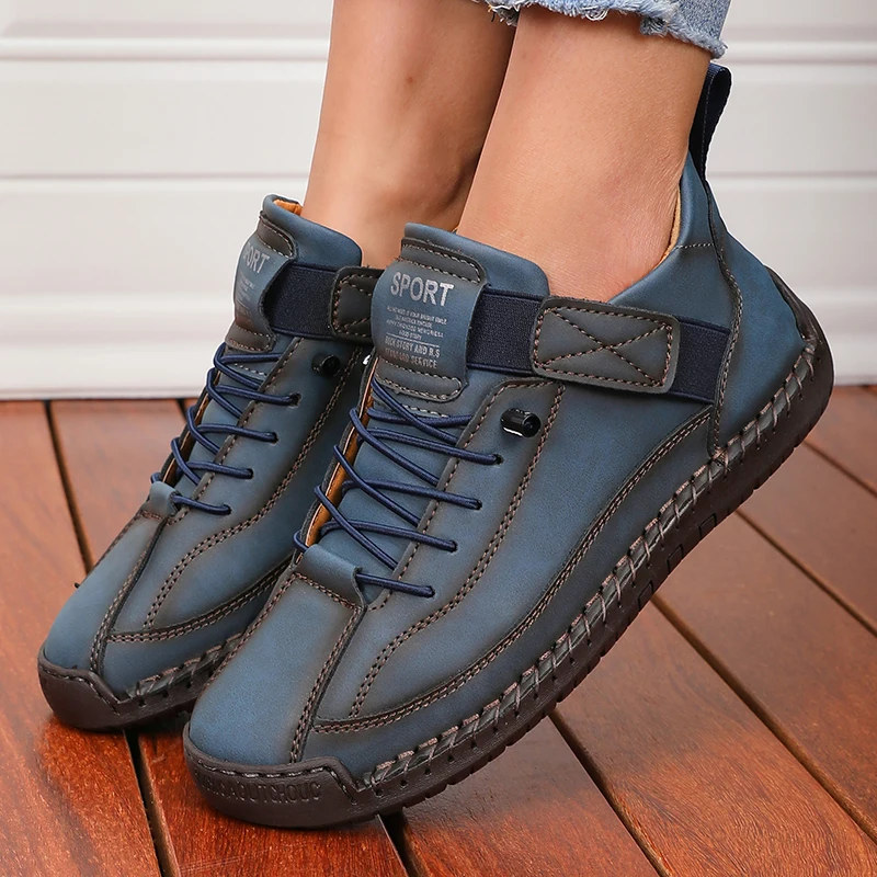 Men's Penny Boat Shoes Athletic Shoes Breathable Orthopedic Travel Flat Bottom Suitable for Outdoor Activities Hiking Walking