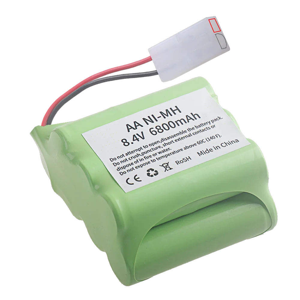 8.4v 6800mAh NiMH Rechargeable Battery For Rc Car Tanks Trains Robot Boat Gun Toys Ni-MH AA 2400mah 4500mAh 8.4v Battery Pack