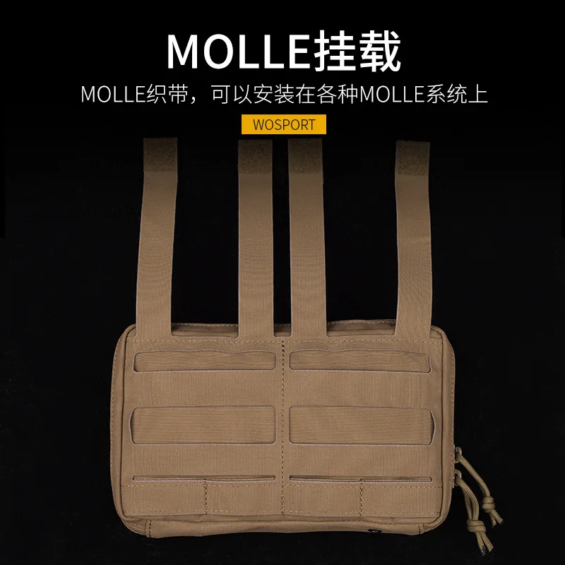 

Тактический жилет WoSporT GP нагрудная сумка с молевым креплением, расширяющаяся многофункциональная ARC