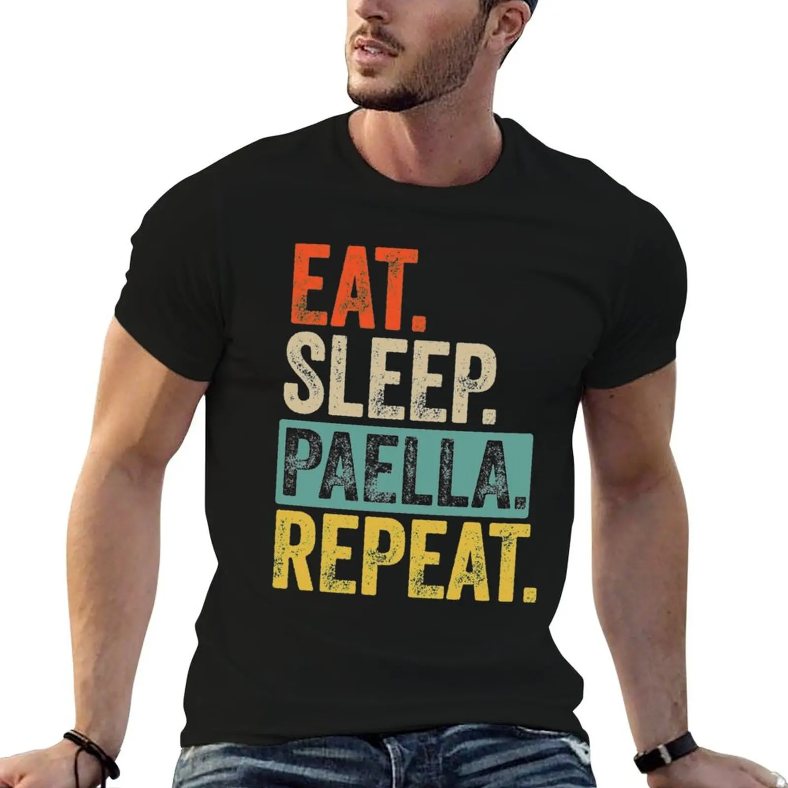 

Paella T-Shirt t shirts for man pack cotton man t shirt graphic man t shirt luxury T-shirt