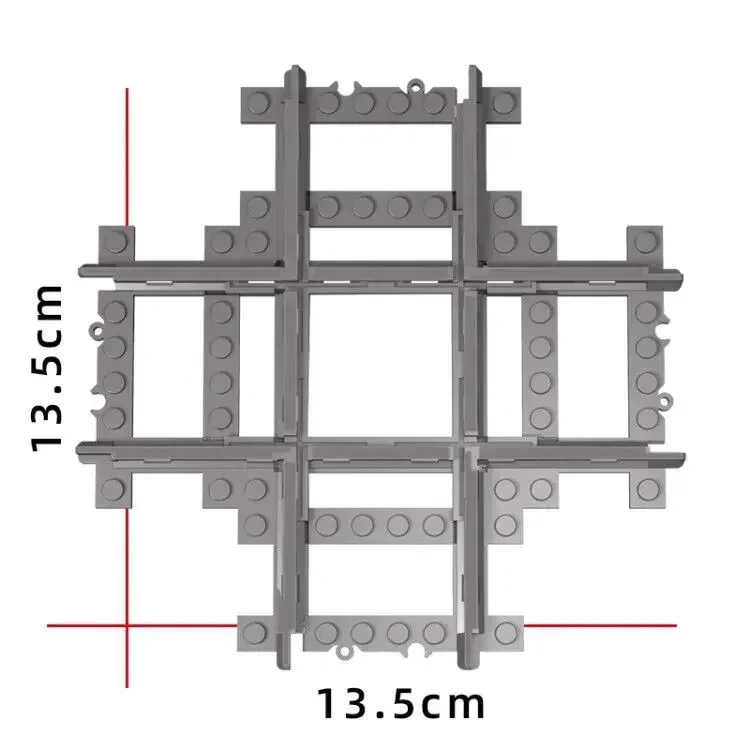 Stadstreinen Diy Bouwstenen Rechte Gebogen Rail Bakstenen Onderdelen Brug Tunnel Model Zachte Flexibele Cross Rails Spoorweg Moc Speelgoed