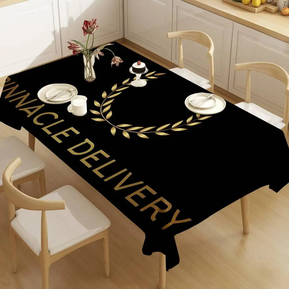 فريد بيري مفارش المائدة المنزلية لتزيين الطعام وإكسسوارات الطاولة المستطيلة قماش مقاوم للماء مضاد للبقع #5