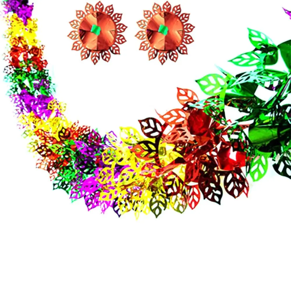 3D фольгированные гирлянды для Рождества, веселые украшения