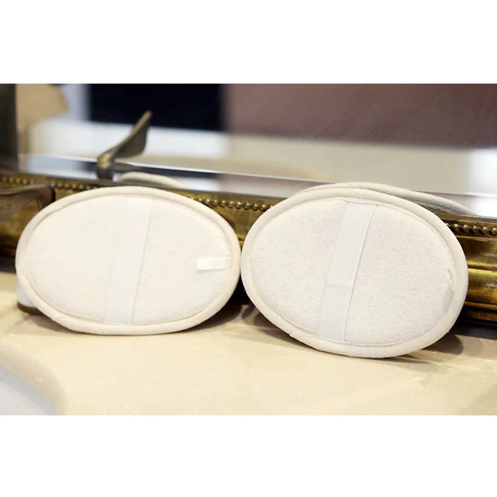 

3Pcs Natural Loofah Sponge Pads Exfoliating Elastic Strap Shower Sponge Deep Clean Horniness Removal