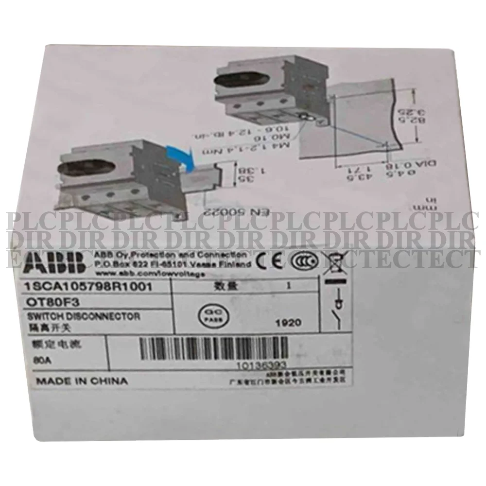 

NEW ABB OT80F3 1SCA105798R1001 10136393 Disconnect Switch