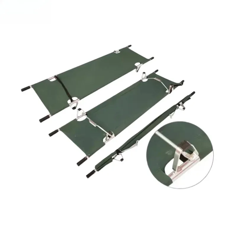 

Light Combat Telescopic Folding Stretcher Aluminum Ambulance Double Folding Rescue Stretcher