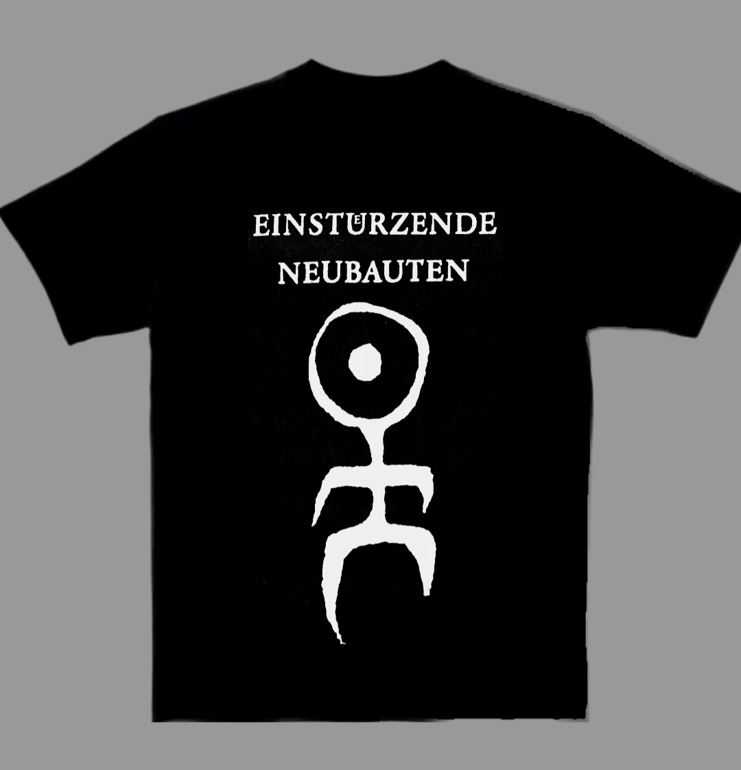 German Blacksmith Industry Group Retro Music Art Summer Casual T-shirt Men's and Women's Luxury Brand  Logo
