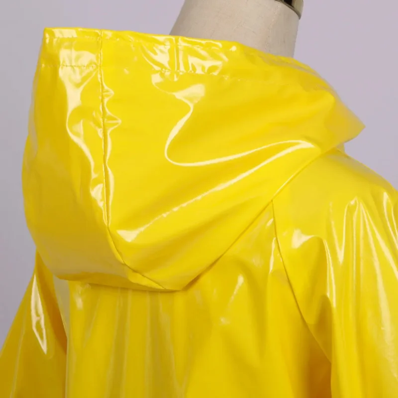 2025 NewHorror Fairytale Movies Coraline Cosplay Costume Wig Yellow Coat Secret Door Adult Kid Women Halloween Party Scary Ro AA