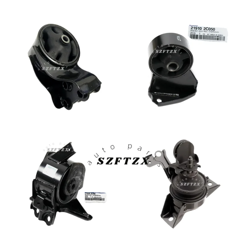 Genuine New Engine Mount Bracket Assy 218102D200 218302C150 219102C050 219302C050 4PCS Front Rear LH RH  For Hyundai Coupe 2.7