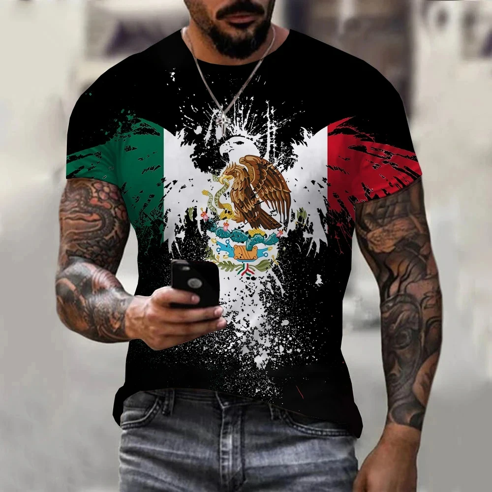 New World Flag T Shirt For Men 3d Print Germany Graphic T-shirts Oversized Short Sleeve Vintage Tops Unisex O Neck Clothing