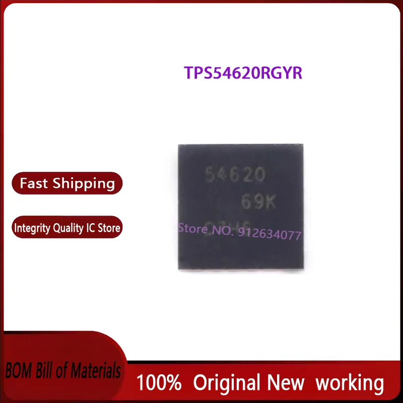 5pcs/lot TPS54620RGYR TPS54620 QFN-14 100% Original Brand New