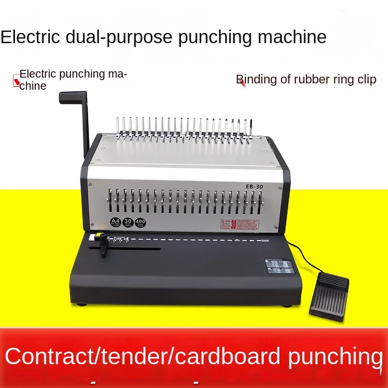 Rubber Gasket Binding Clips Motor Comb-Style Machine