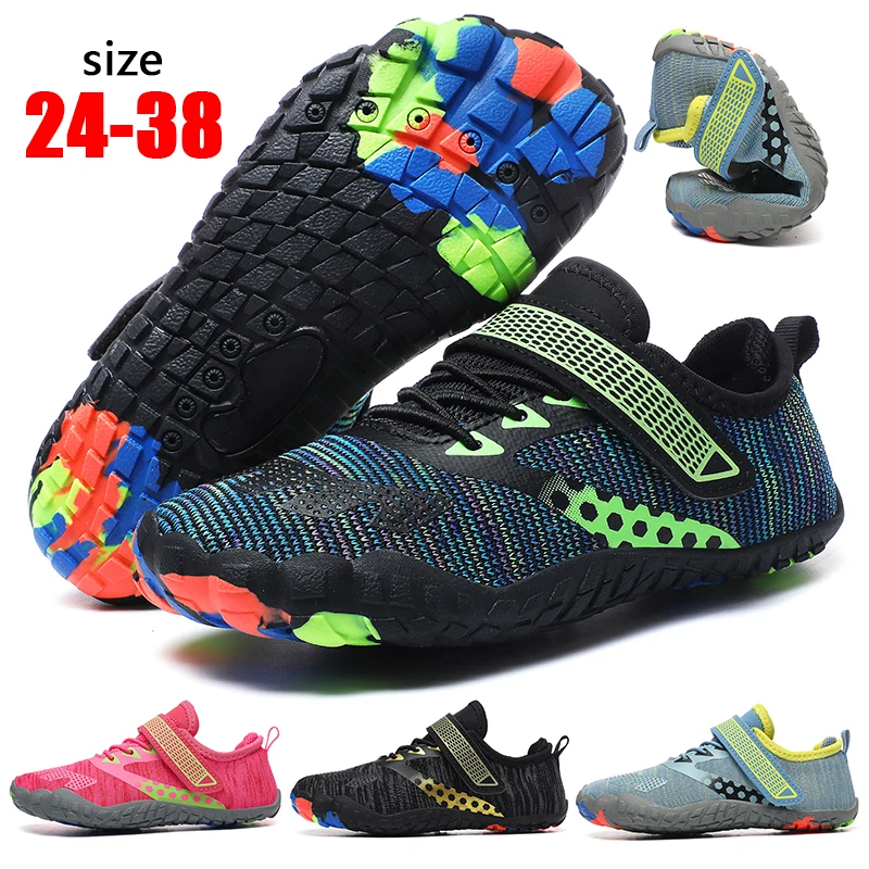 

Summer Children Water Shoes Outdoor Barefoot Beach Upstream Swimming Shoes Comfortable Breathable Children Water Sports Shoes