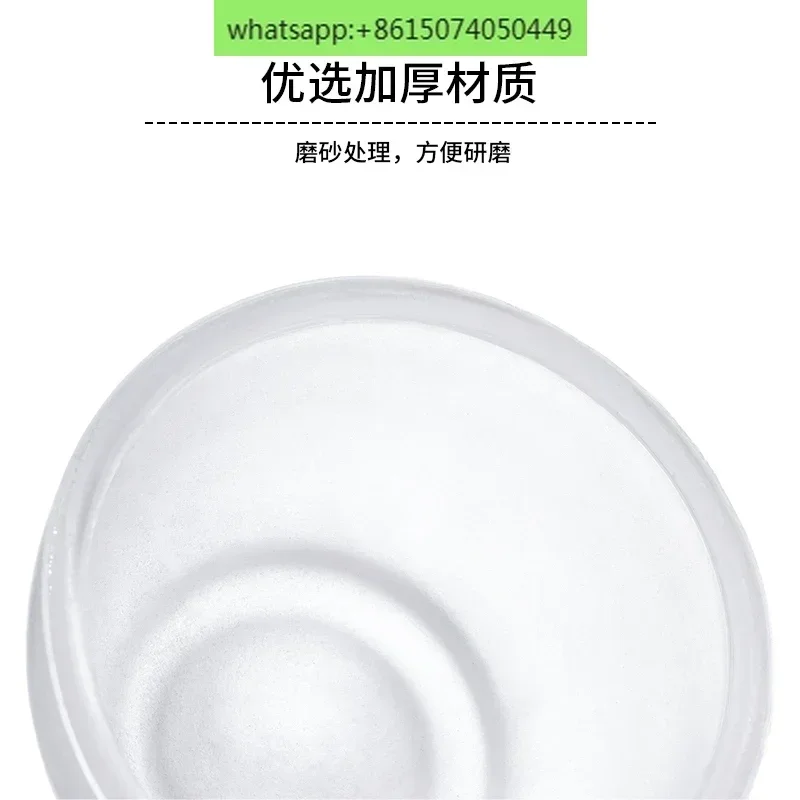 Xiangbo ceramic mortar glass mortar laboratory milk bowl grinding bowl grinding stick 60mm100mm120mm