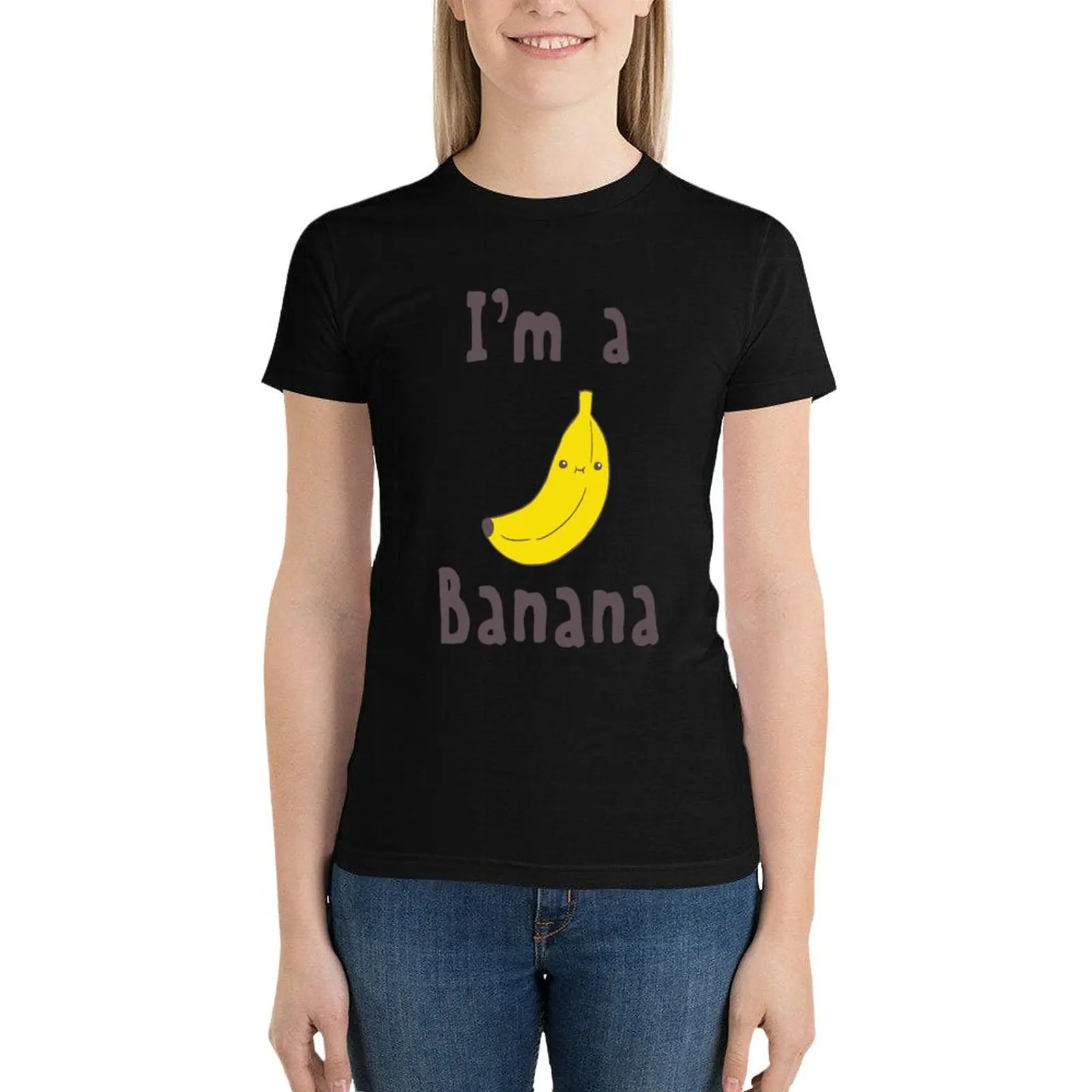 I'm a Banana T-Shirt tees summer tops summer clothes tops Women