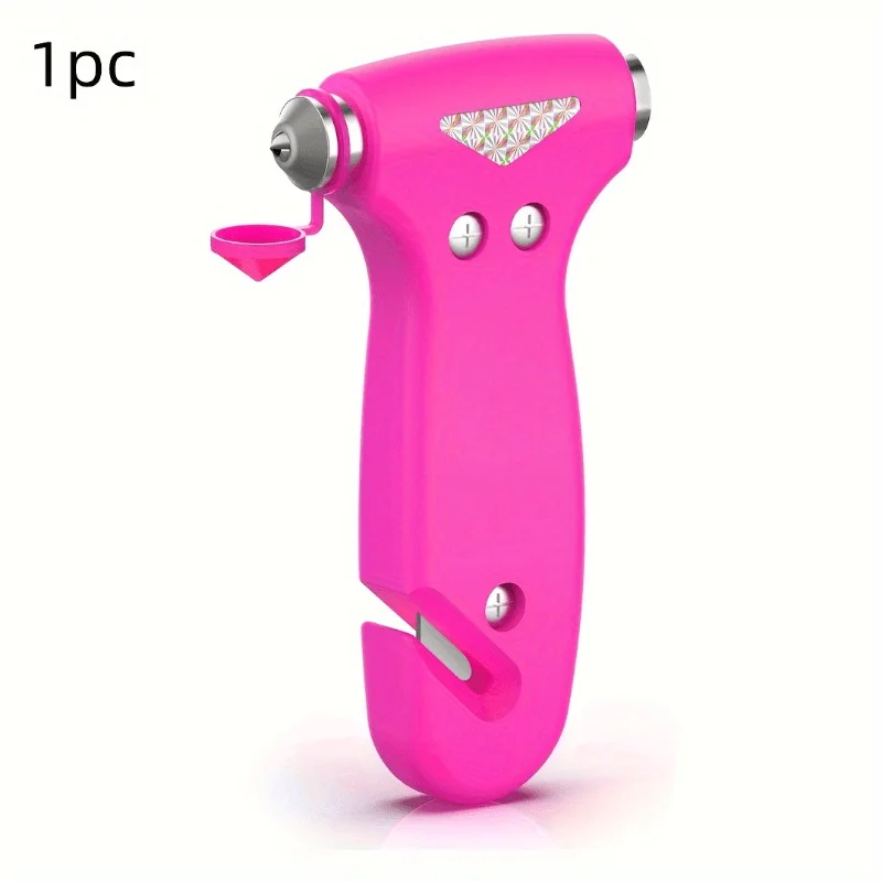1 car safety hammer, emergency escape tool, with window circuit breaker and seat belt cutter