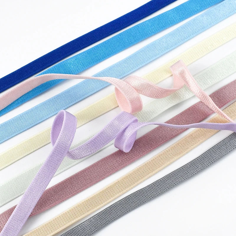 

5/10/20M 8mm Elastic Band Bra Underwear Strap Rubber Bands Sewing Clothes Decor Elastics Rope Soft Stretch Tape DIY Accessories