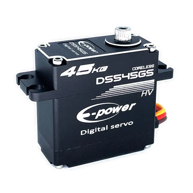 E-POWERRC 45kg servo 180/270 graden waterdichte aluminium behuizing digitale metal gear HV groot koppel kernloze RC auto vrachtwagen boot onderdeel