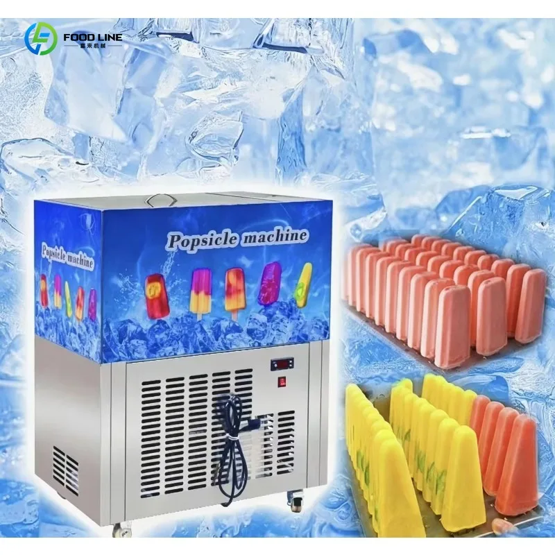 Customized Commercial Brazilian Popsicle Maker Dual Operating Modes Full Range 1 2 3 4 6 8 10 12 20 24 Molds