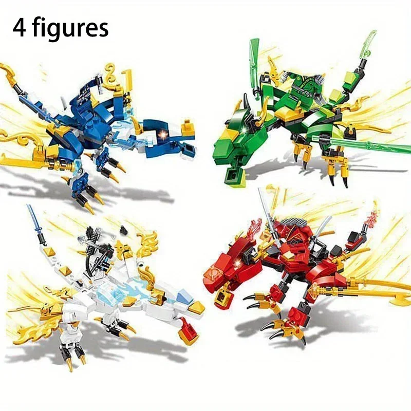 New Ninja Legacy Kai Jay Zane Lloyd Motor Motorbike Building Blocks Bricks Mech Robot Classic Movie Model Toys For Kids Gifts