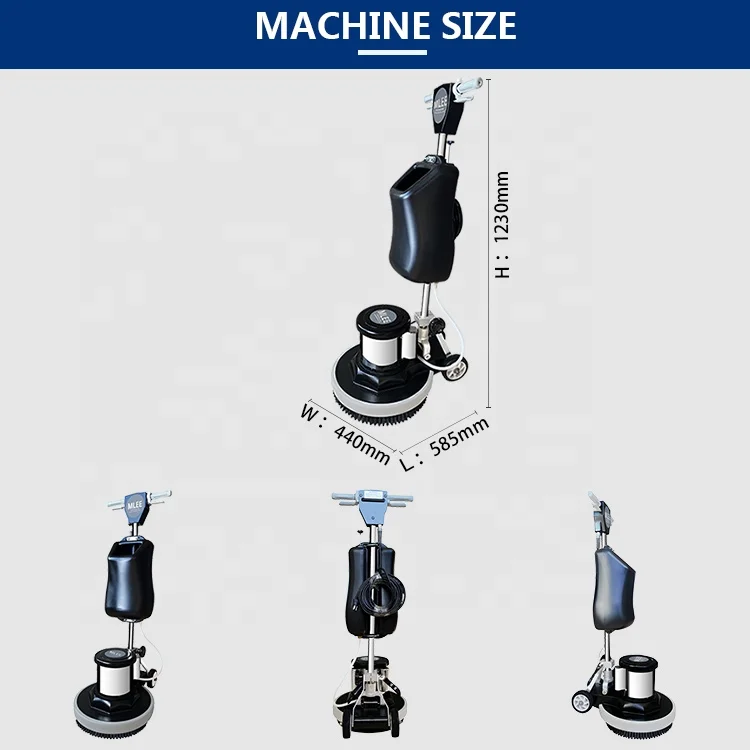 MLEE-170DF New Single Plate Rotary Floor Machine Multifunctional Carpet Washing Cleaning Machine