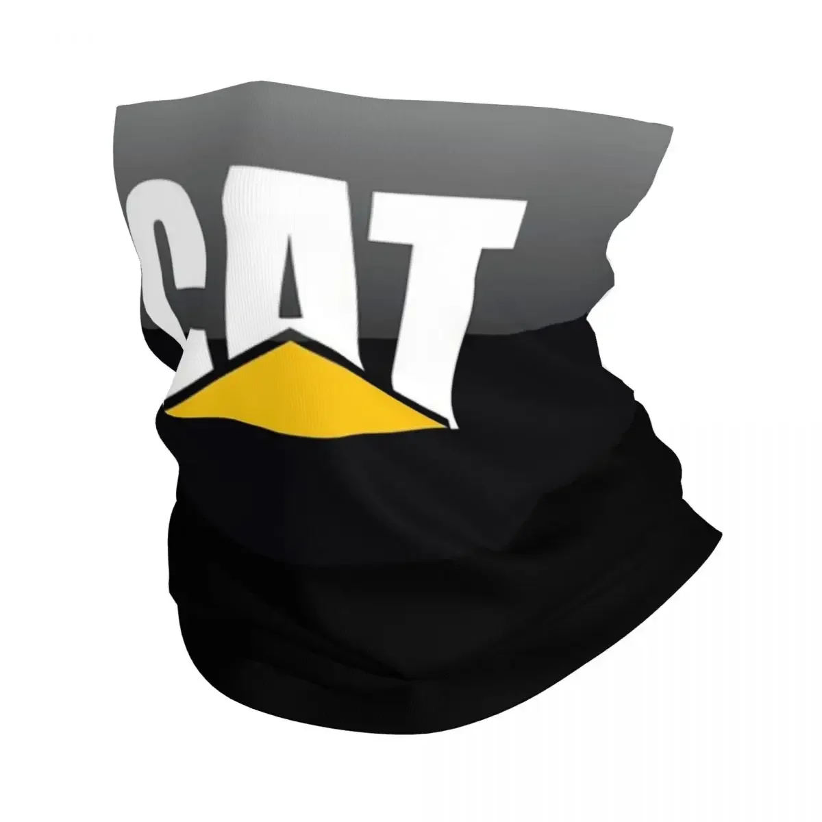 Cat-caterpillar Logo Bandana Neck Gaiter Printed Wrap Mask Scarf Multifunction FaceMask Running Unisex Adult Windproof